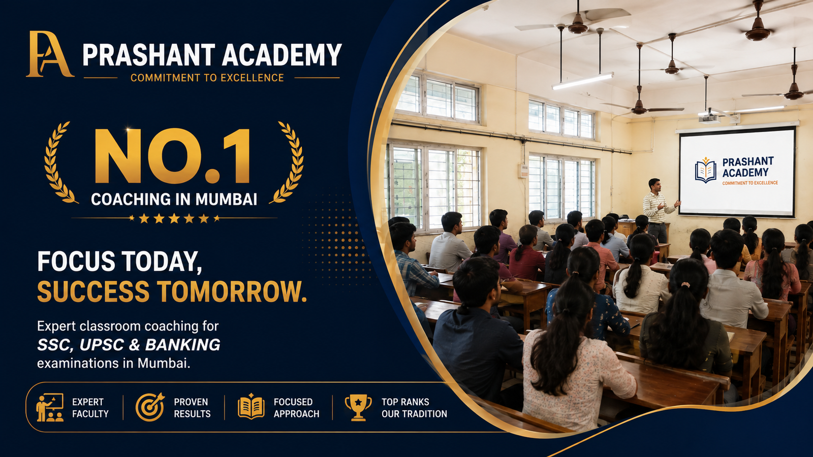 Prashant Academy — Bank Coaching Institute Mumbai, SSC & Railway Coaching Classes
